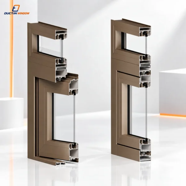 Cửa Nhôm Maxpro R65 Plus - Cửa Đi, Cửa Sổ Mở Quay