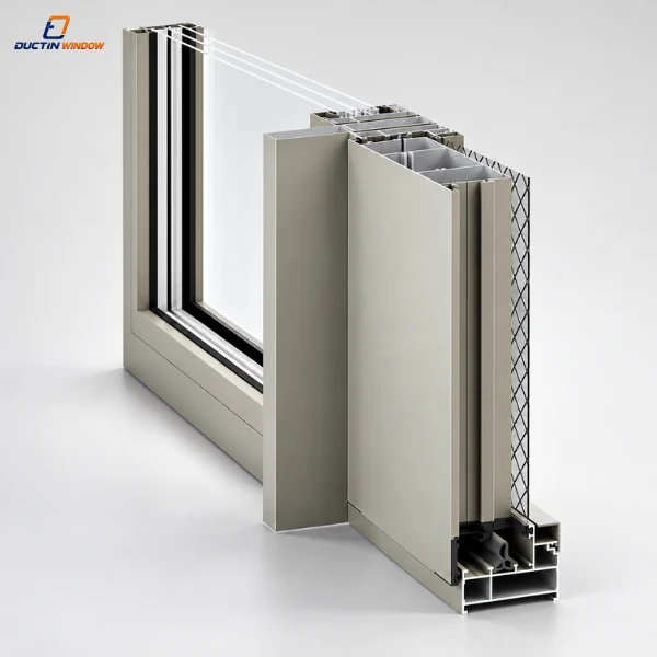Mặt cắt cửa sổ đối lưu vô cực R70 Maxpro